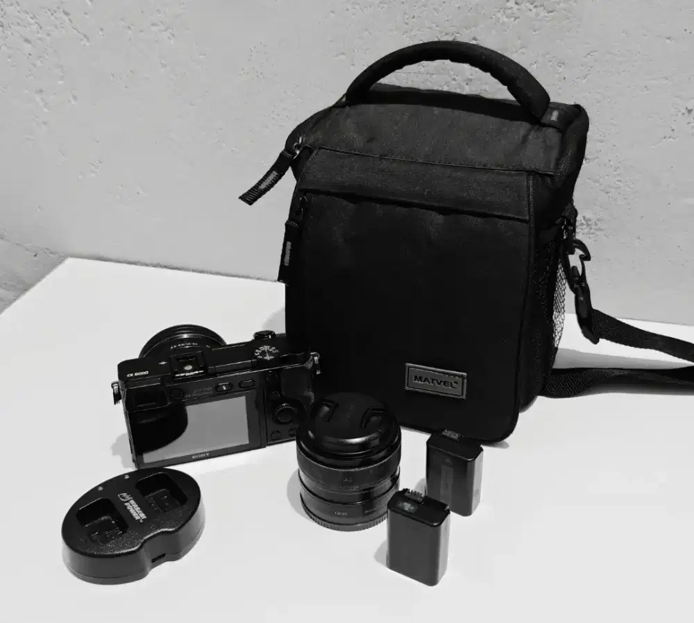 KAMERA SONY A6000 + LENSA FIX