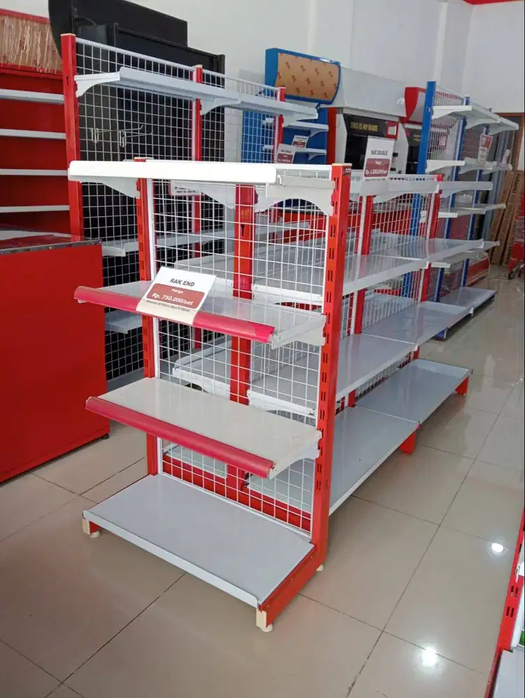 Rak minimarket rak gondola murah lengkap berkualitas