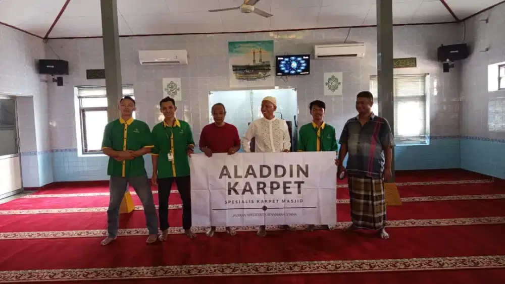 Tersedia Karpet sajadah Masjid import pembelian menyesuaikan kebutuhan
