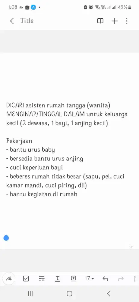 Asisten rumah tangga