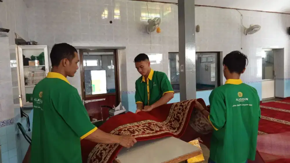 Tersedia Karpet sajadah Masjid import pembelian menyesuaikan kebutuhan