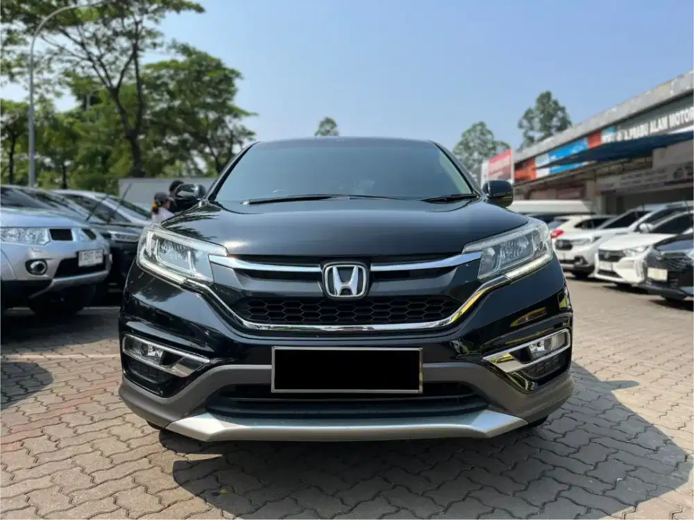 BARANG BAGUS ISTIMEWA!! HONDA CRV 2.4 MATIC 2016 HITAM KM 139RB
