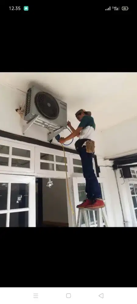 Jasa servis AC kulkas mesin cuci kompa air dll