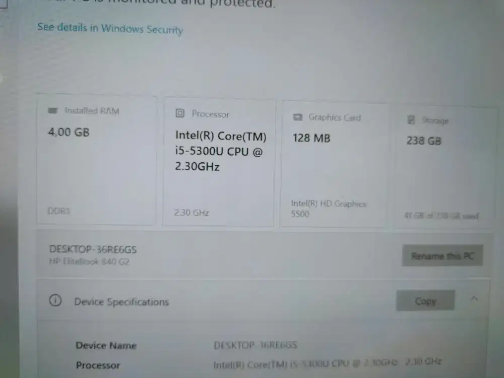 Lektop Hp EliteBook 840 G2