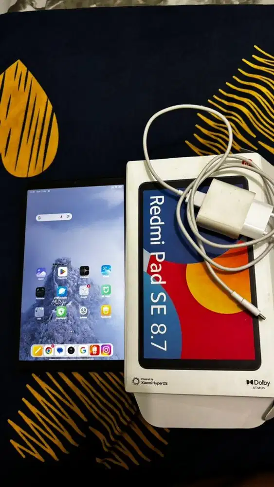 Redmi Pad SE 8.7 Wifi 4/128 Fulset segel mulus 98%