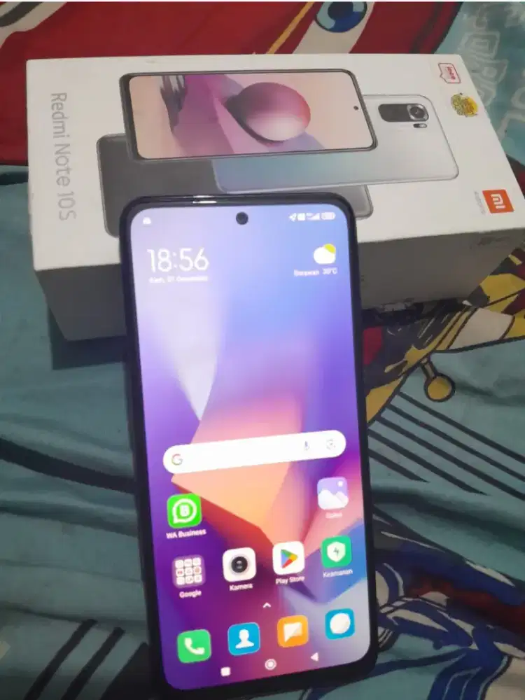Jual hp redmi note 10s ram 6/64gb 2022
