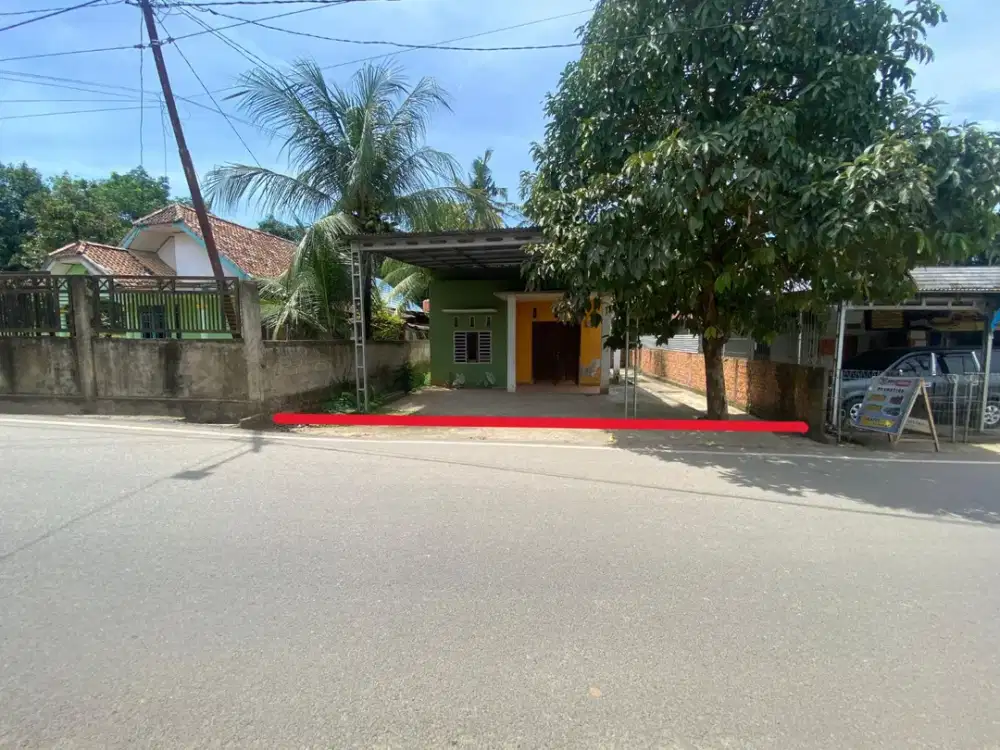 Tanah Tanjung Barangan SHM Samping Rumah Pak Wali Kota