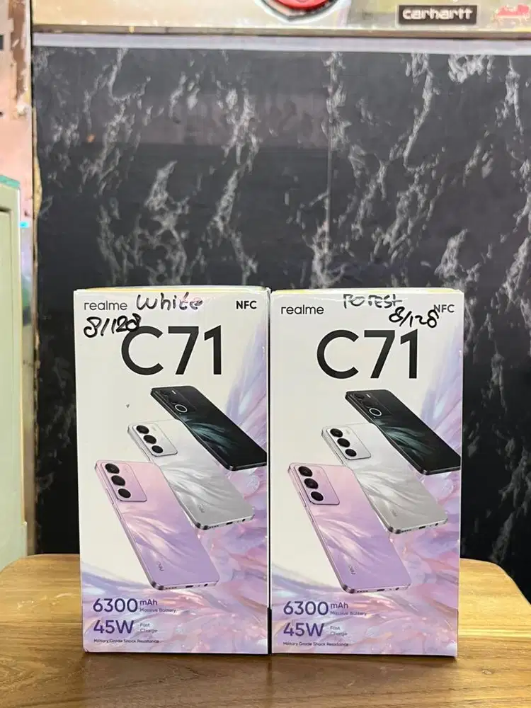 Realme C71 8/128 New garansi resmi