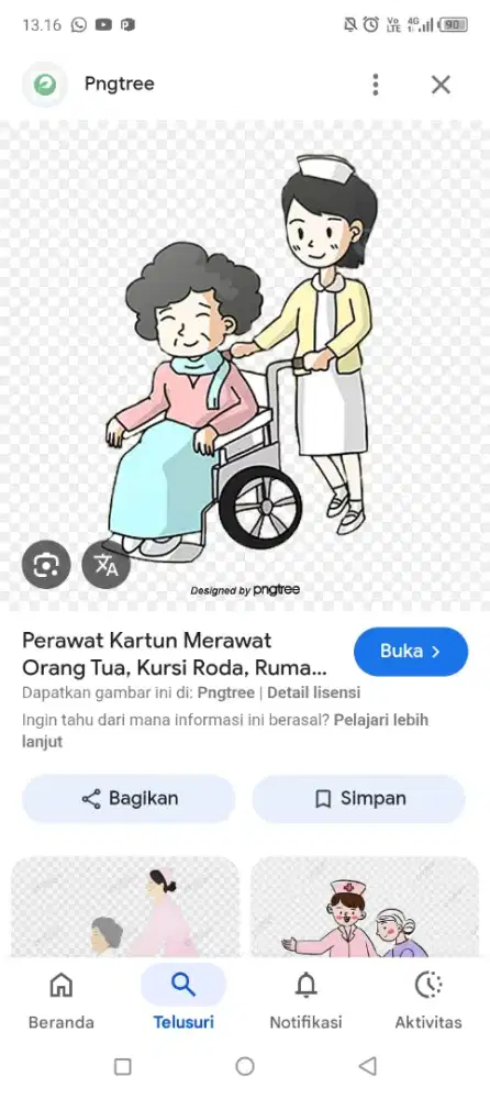 Lowongan nemenin orang tua masih sehat