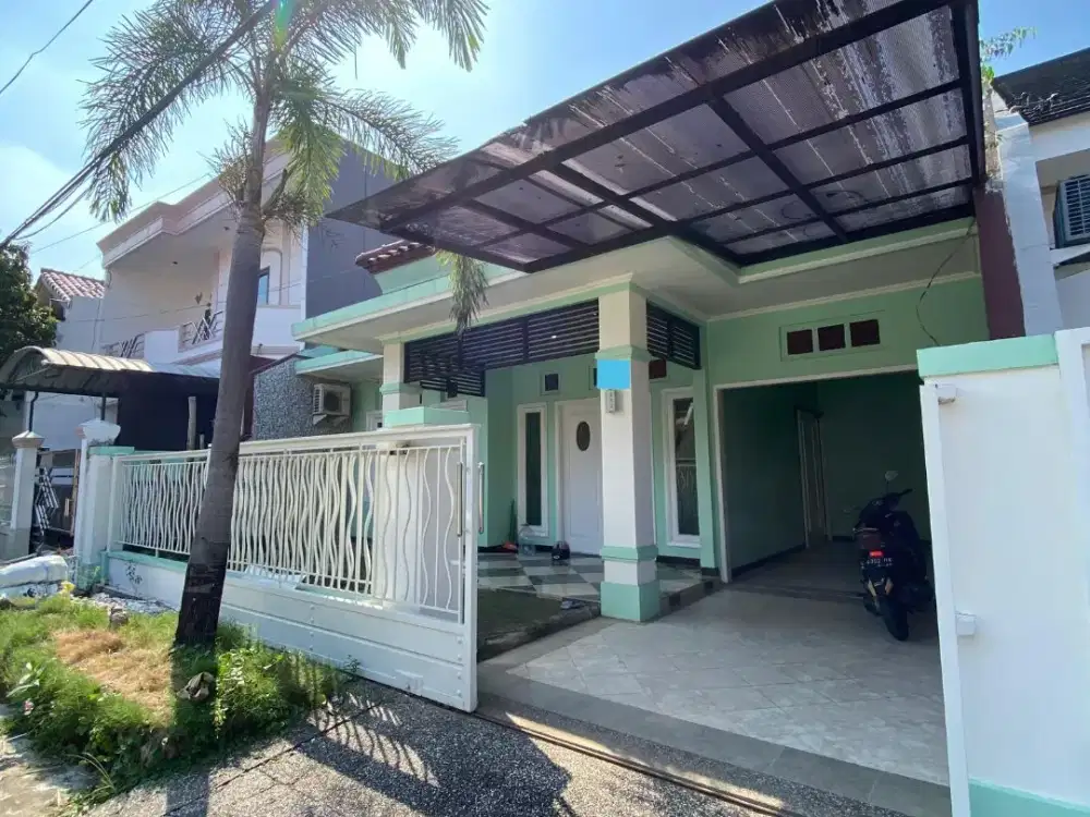 Rumah Mewah Siap Huni di Perumahan Jemursari Surabaya Kota