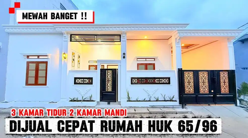Dijual Cepat Rumah Huk 65/96