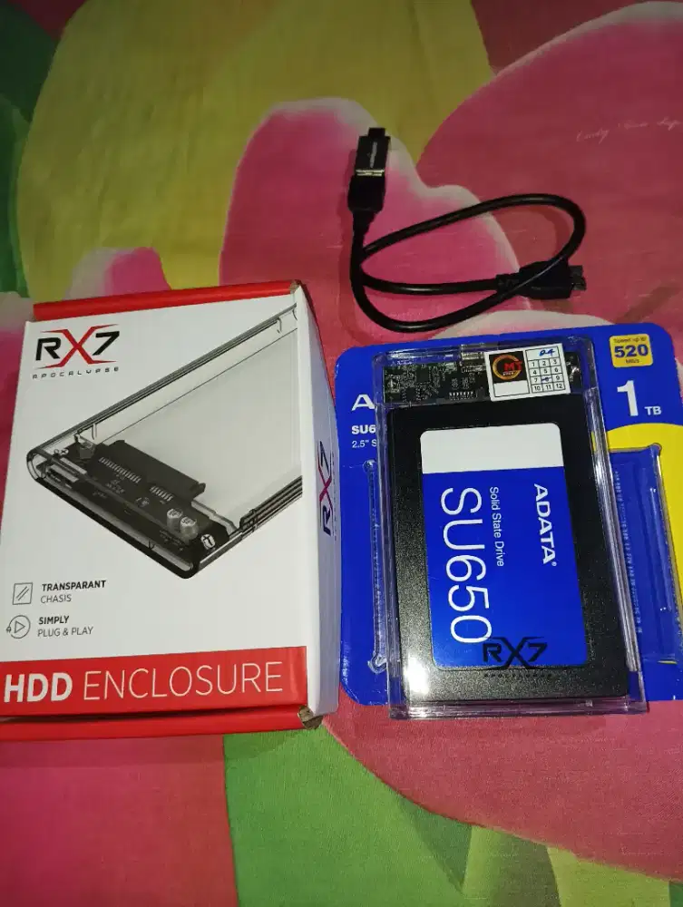 SSD Adata 1TB Fullset USB 3.0 & Type C