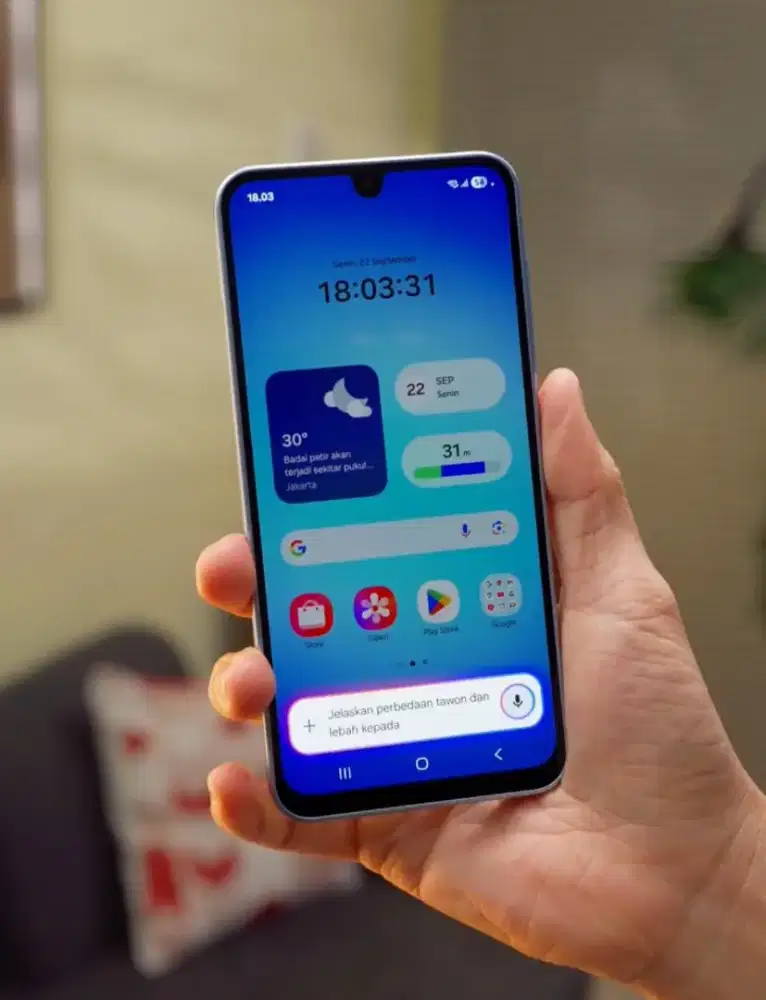 SAMSUNG GALAXY A17 8/128 LTE GARANSI RESMI SEIN 1 TAHUN