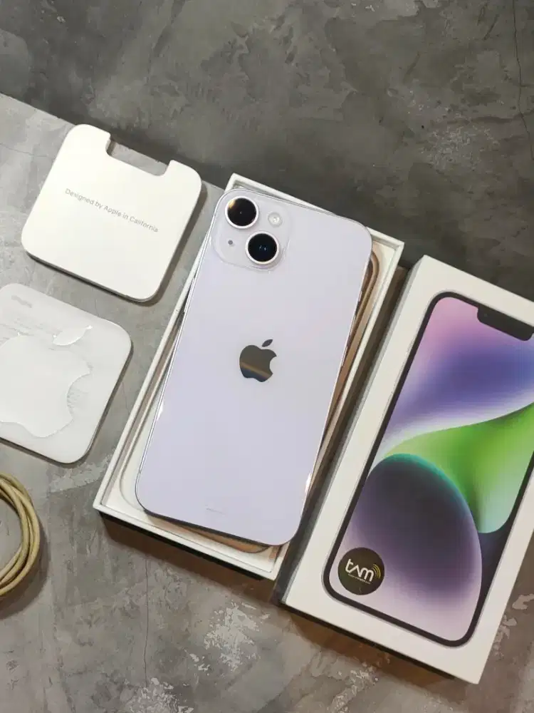 iPhone 14 128GB Purple iBox Resmi Indonesia Garansi Panjang