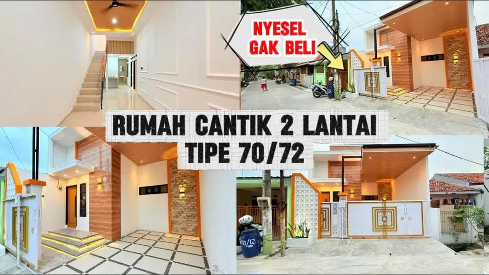 Dijual Cepat Rumah 2 Lantai Murah