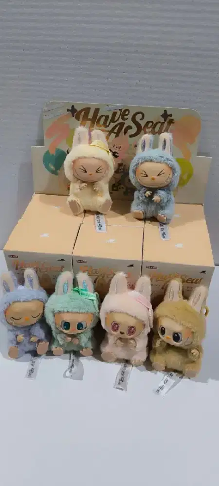 POPMART LABUBU HAVE A SEAT BLIND BOX V2