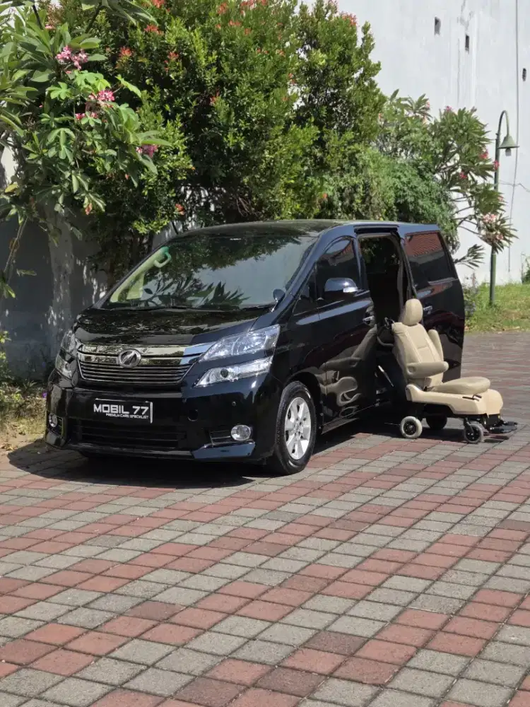 Odo 14rb Toyota Vellfire Welcab 2.4 Tahun 2013