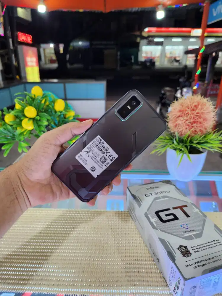 Infinix GT 30 Pro 5G Ram 8+8Gb/ 256Gb Fullset Mulus Pemakaian 1 Bulan