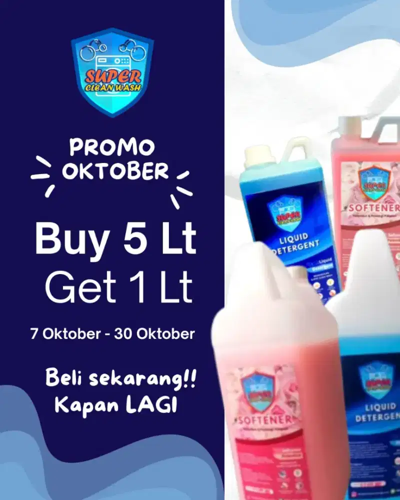 Lengkap! Murah! Berkualitas! Semua ada di Super Clean Wash