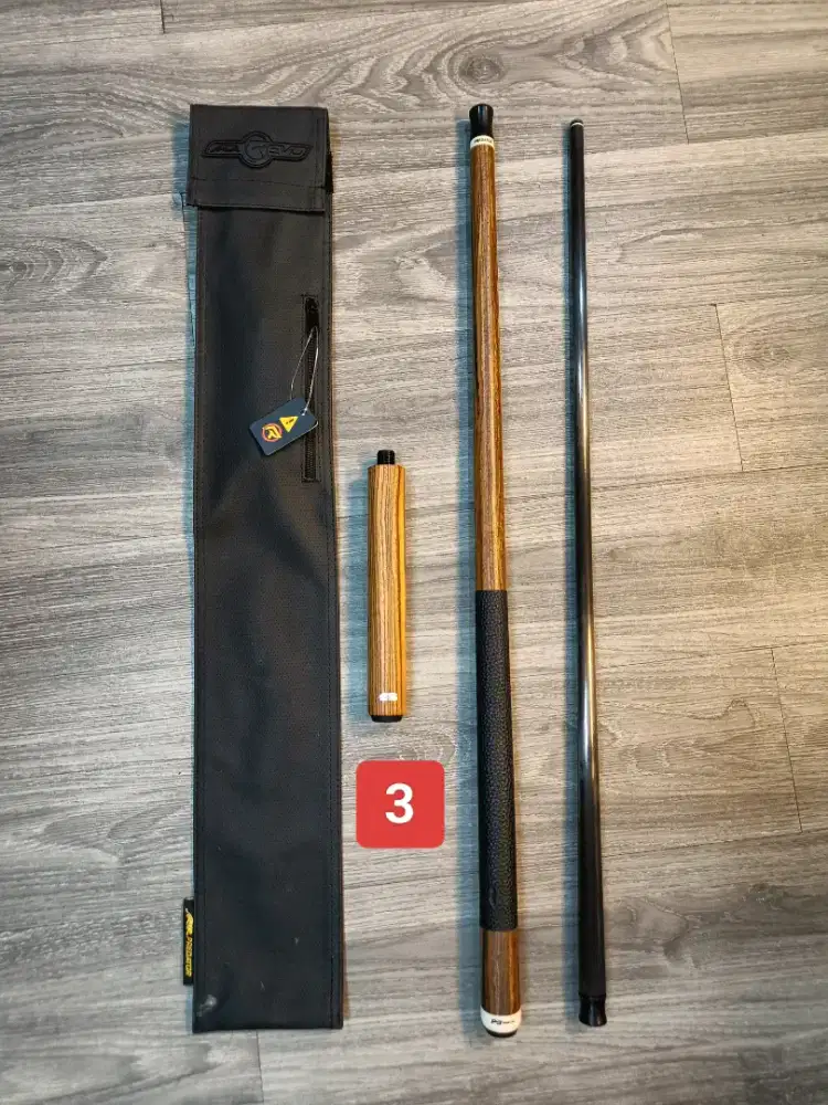 Predator p3 bocote SW + Revo 11.8  Stick billiard bilyar butt shaft