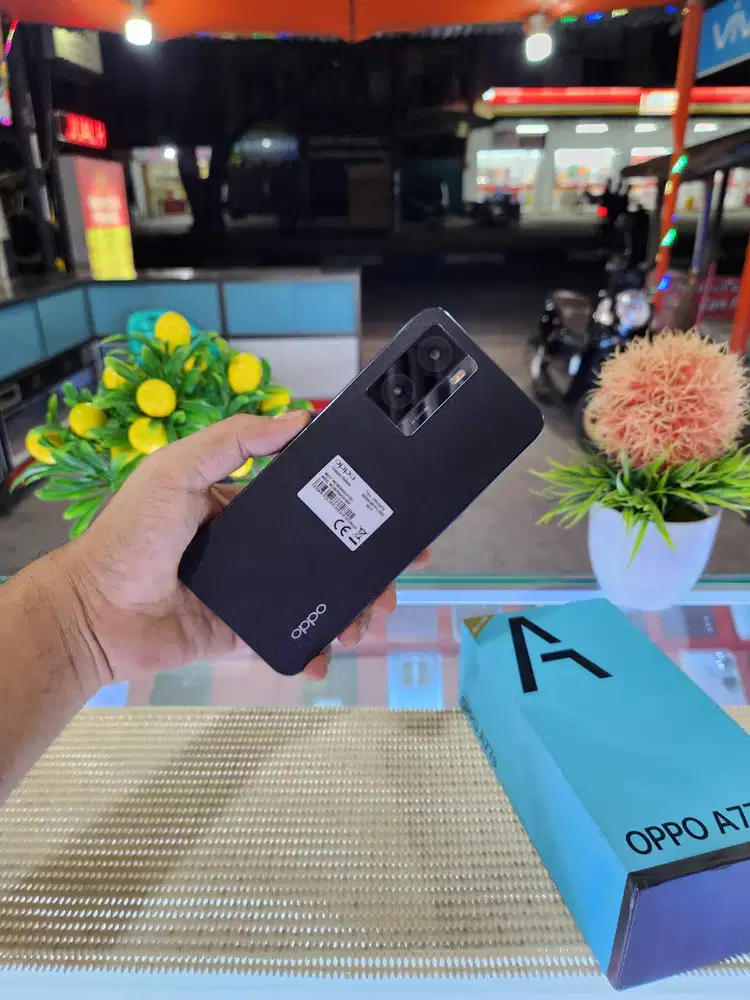 Oppo A77s Ram 8+8Gb/128Gb Fullset Mulus Ori 100% Like New Bergaransi