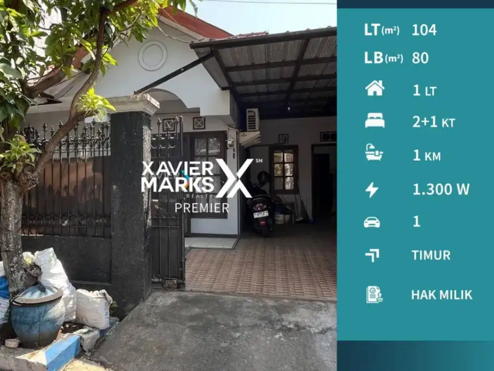 Rumah Furnish Tinggal Huni Terawat di Sulfat Blimbing Malang