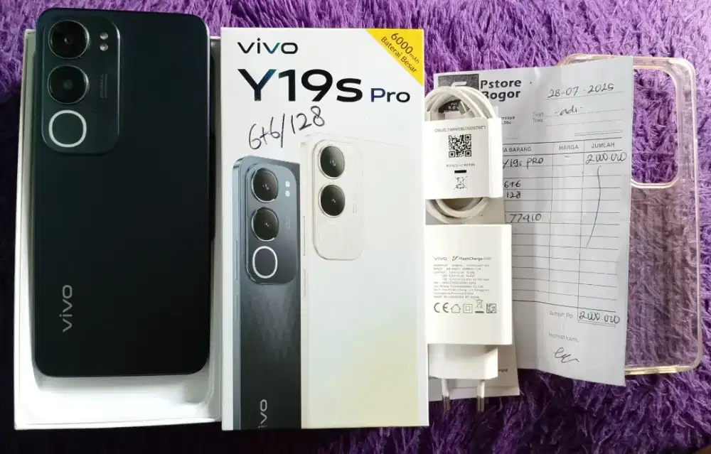 Vivo Y19s Pro RAM 6+6/128