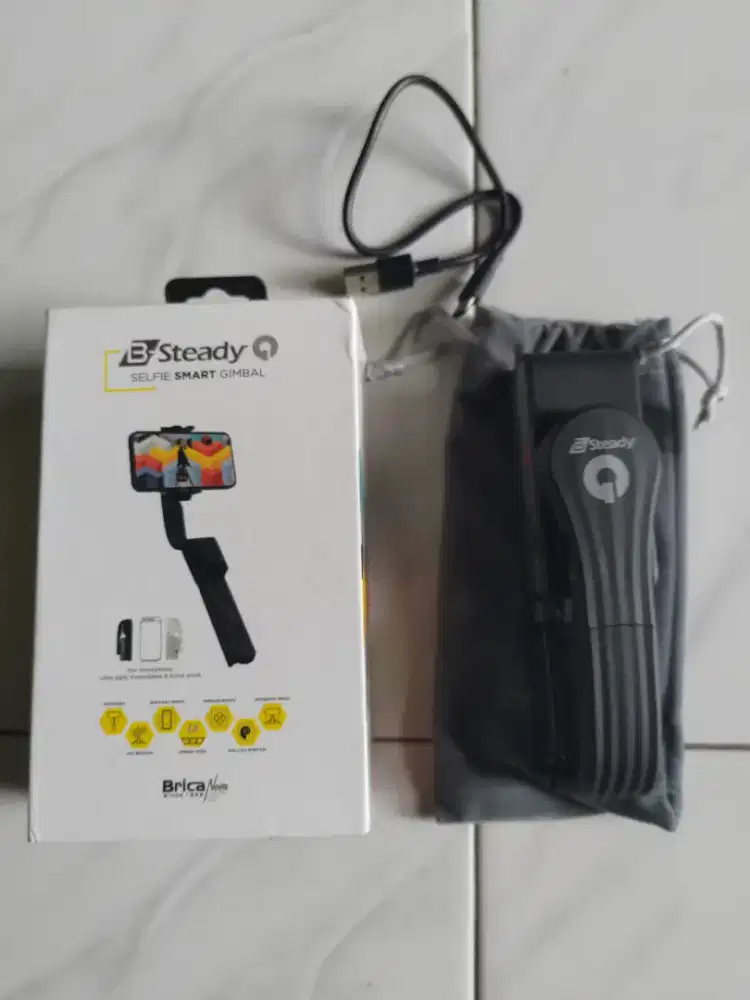 brica bsteady selfie smart gimbal