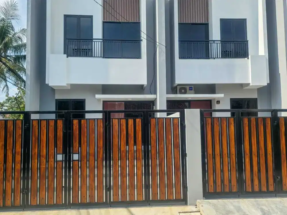 DIJUAL RUMAH JATIASIH SIAP HUNI SCANDINAVIAN FREE BIAYA2 SHM SEMI FURN