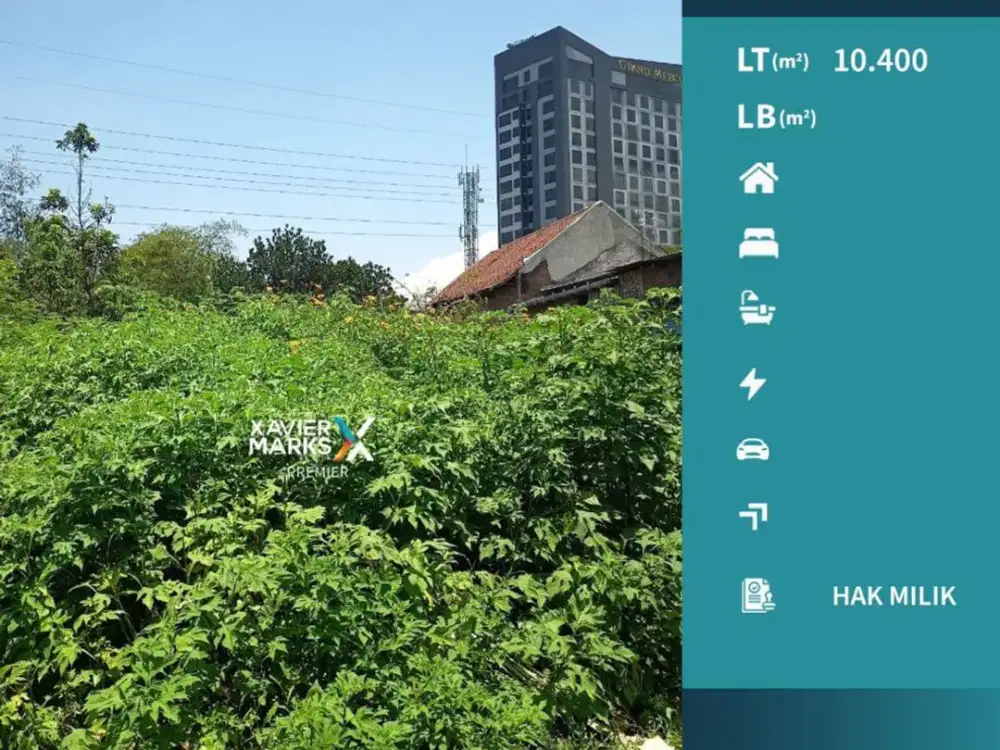 Tanah 10400 m2 di Jalan Panji Suroso Blimbing Tengah Kota Malang