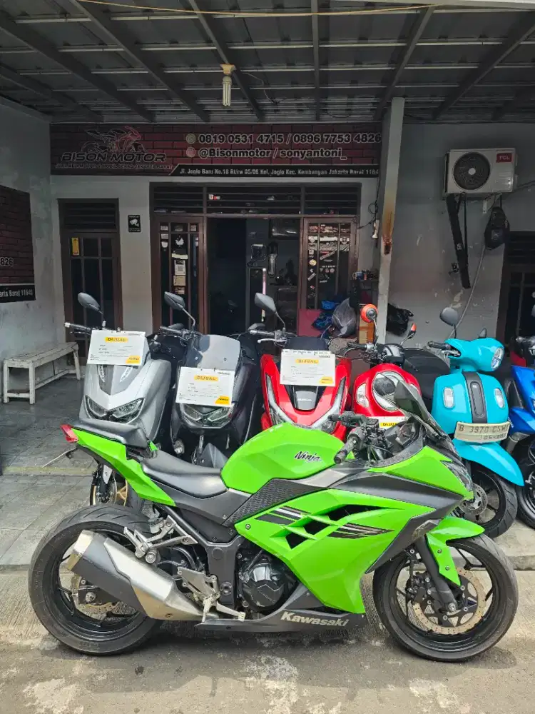 Seperti baru! KAWASAKI NINJA 250 FI 2018 Pajak on 250fi