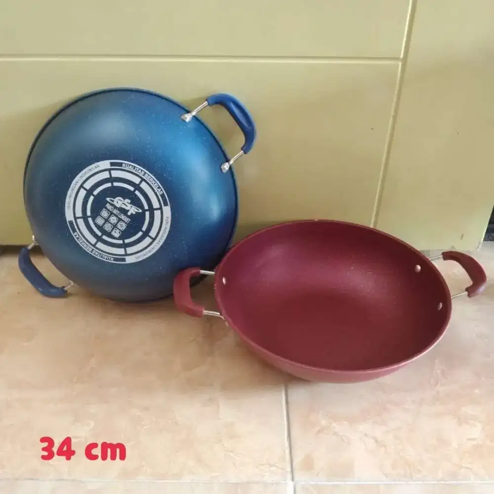 Wajan Kuping Marble Warna GSF G-2234