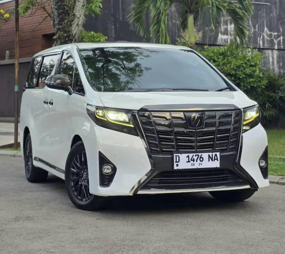 New ALPHARD TRANSFORMER G 2.5 AT 2015 LowKM 49rb ISTIMEWA BANDUNG