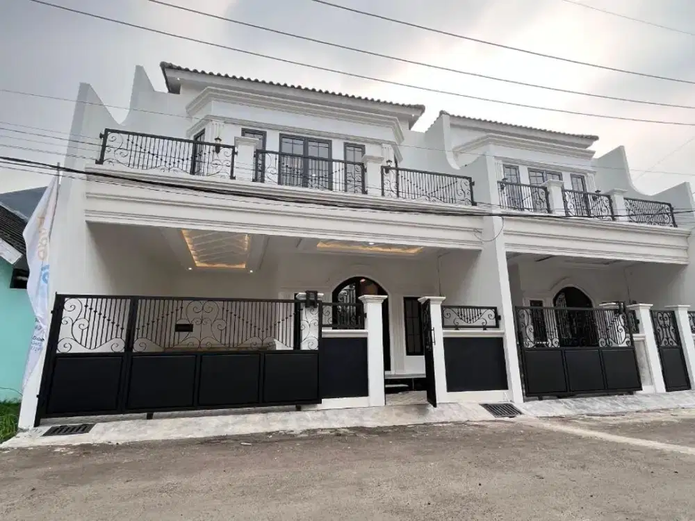 DIJUAL RUMAH DEPOK SIAP HUNI 2 LANTAI FREE BIAYA ALL IN BEBAS BANJIR