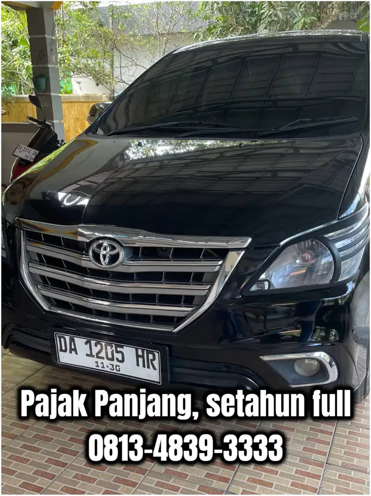 Jual Santai Kijang Innova (Barong) Tipe V Luxury MT