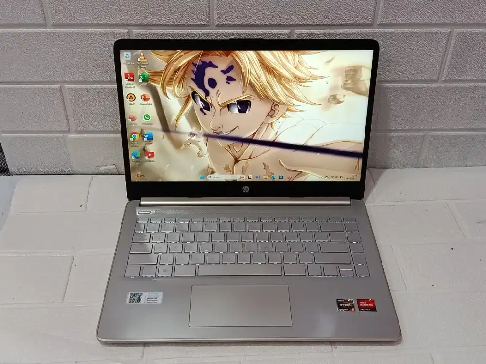 HP Laptop 14s-fa1136AU/AMD Ryzen 5-5500U/Ram 16GB SSD 512GB