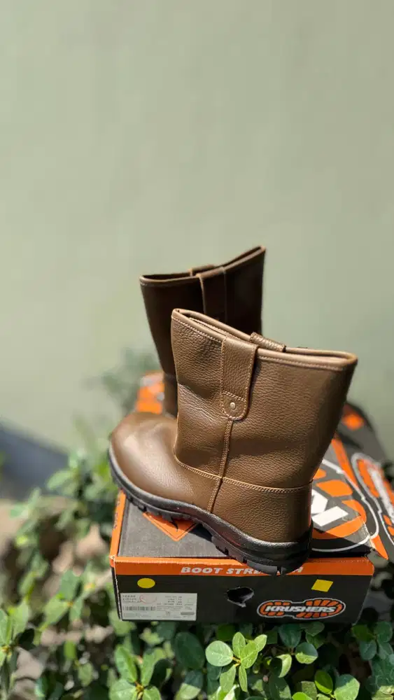 Sepatu Safety Krusher Texas Belum Pernah Dipakai
