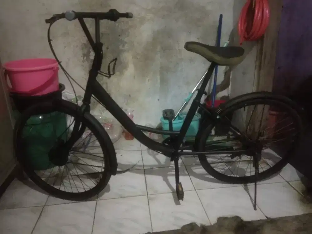 Jual sepeda dewasa merek out break rem d/b tromol asli