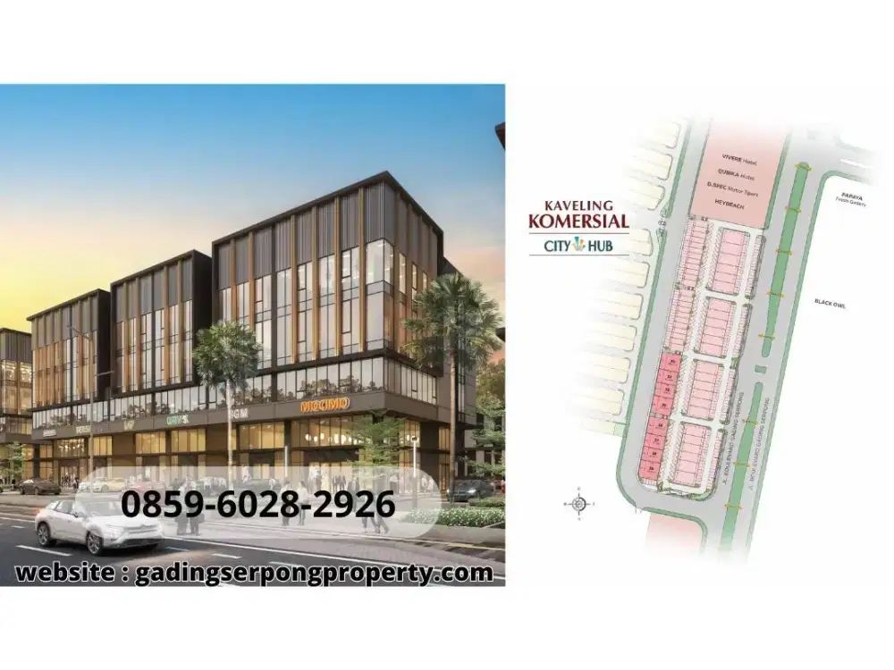 City Hub Kavling Strategis – Investasi Bernilai Tinggi Mulai 20 jutaan!