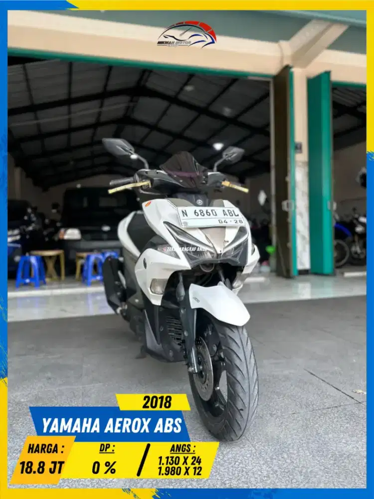 YAMAHA AEROX ABS 2018 GASS POLL MASZEEHH HIKMAH MOTOR KEPUH MALANG