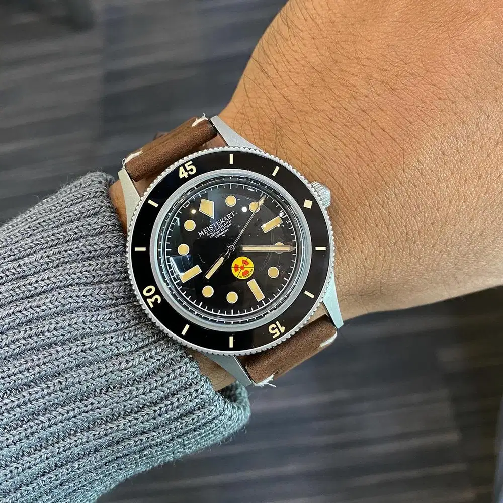 Meisterart Aquagraph Vintage Limited Edition Automatic Made In Germany