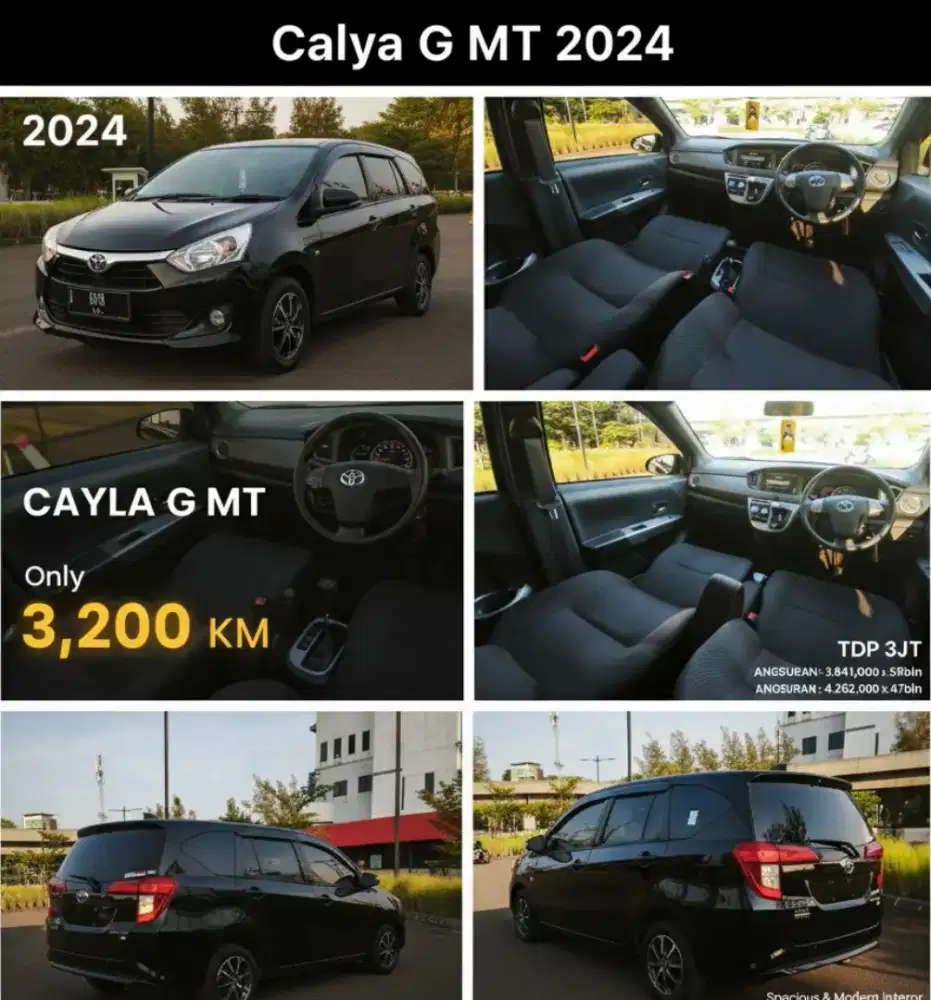 Toyota calya G mt 2024