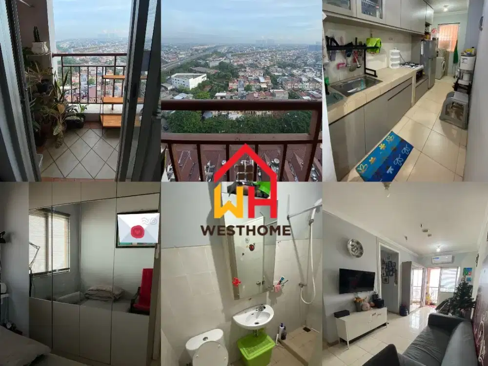 DIJUAL APARTEMEN CITY RESORT BOUGENVILLE TERMURAH