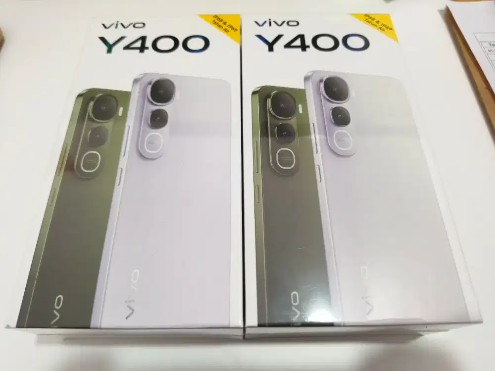 Vivo Y400 8/256 ready bergaransi resmi, no repack