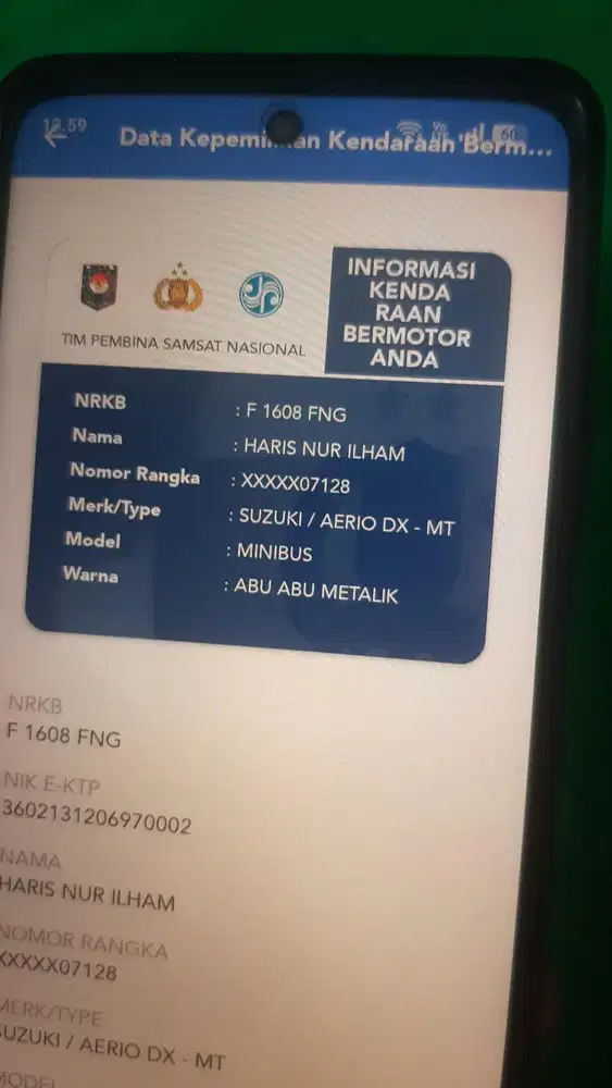 Suzuki Aerio 2004 Bensin