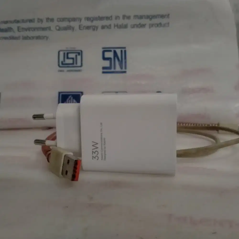 Charger ORI copotan Xiaomi 33watt