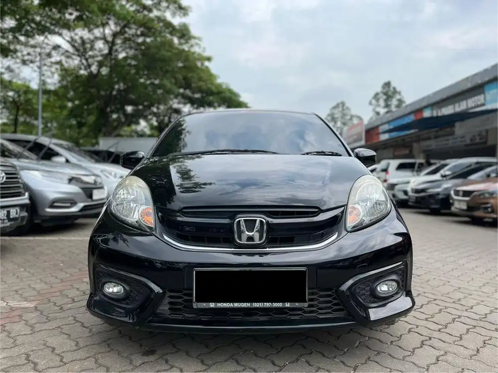 HONDA BRIO E AT 2017 HARGA CASH MURAH MOBIL TERAWAT SIAP PAKAI