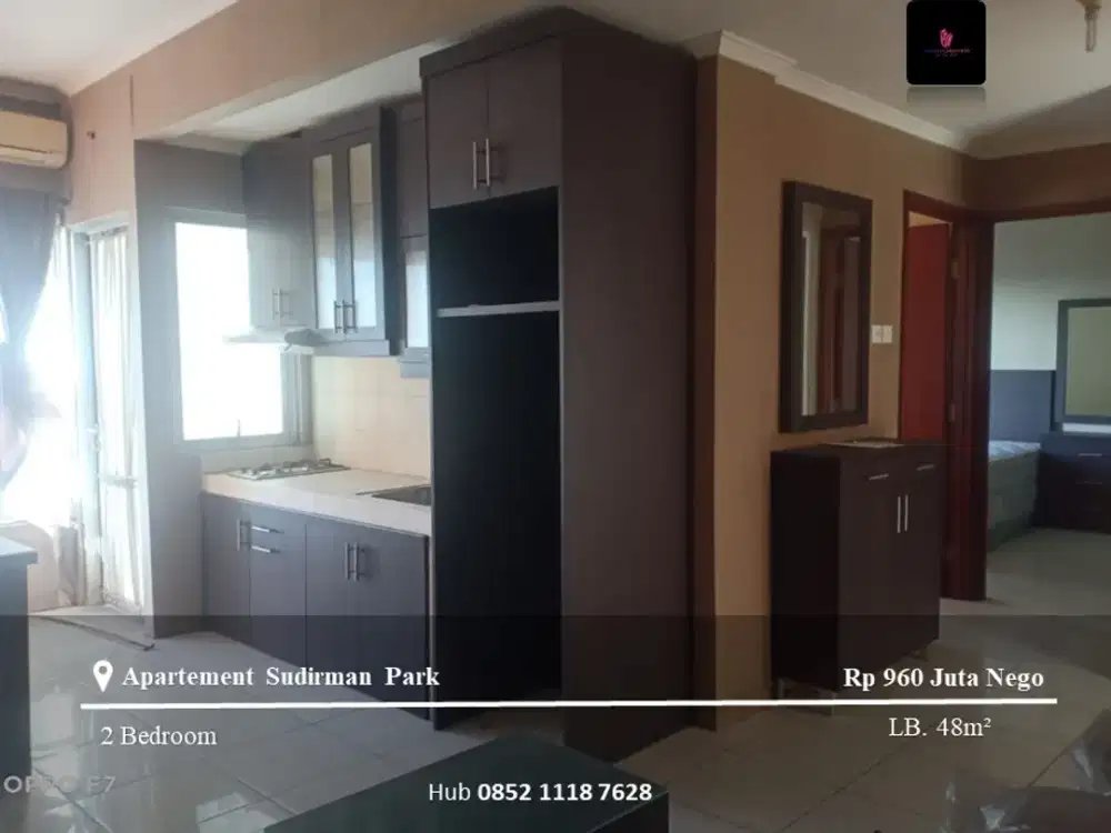 Dijual Apartement Sudirman Park Middle Floor 2BR Furnished North View
