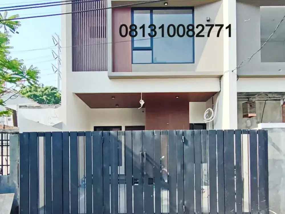 Rumah Baru Modern Natural Di Rawamangun Jakarta Timur