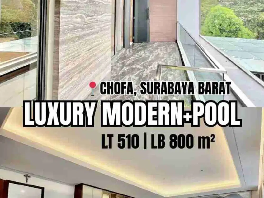 Dijual Rumah Luxury Furnished CHOFA Residence with Pool